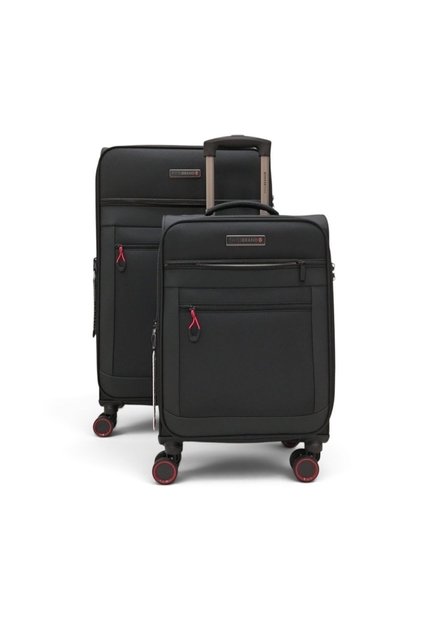 Set De 2 Maletas Swissbrand Havana-Negro
