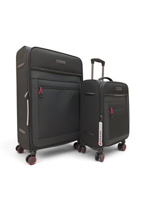 Set De 2 Maletas Swissbrand Havana-Negro
