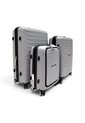 Set De 3 Maletas Swissbrand Askar 2.0-Gris Claro de SWISSBRAND