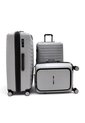 Set De 3 Maletas Swissbrand Askar 2.0-Gris Claro de SWISSBRAND
