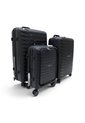 Set De 3 Maletas Swissbrand Askar 2.0-Negro de SWISSBRAND