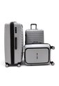 Set De 3 Maletas Swissbrand Askar 2.0-Gris Claro de SWISSBRAND