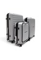 Set De 3 Maletas Swissbrand Askar 2.0-Gris Claro de SWISSBRAND