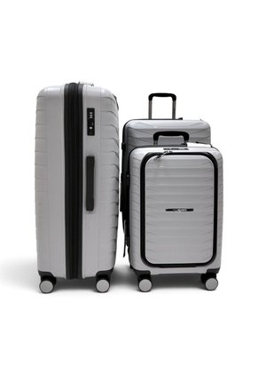 Set De 3 Maletas Swissbrand Askar 2.0-Gris Claro