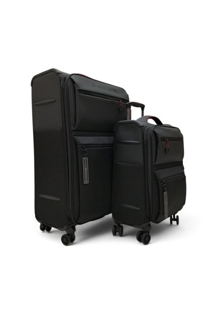 Set De 2 Maletas Swissbrand Vela-Negro