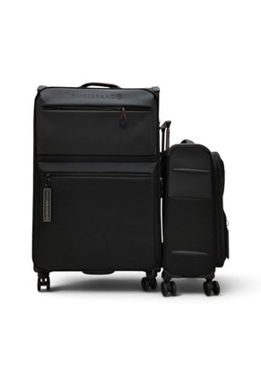 Set De 2 Maletas Swissbrand Vela-Negro