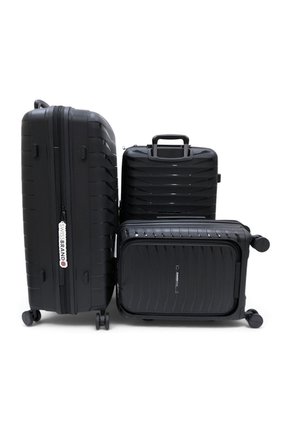 Set De 3 Maletas Swissbrand Askar 2.0-Negro