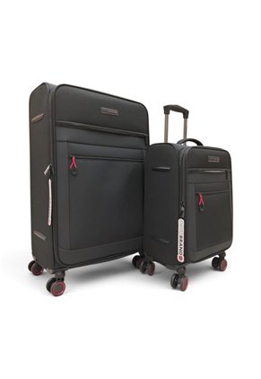 Set De 2 Maletas Swissbrand Havana-Negro