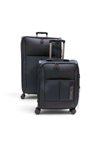 Set De 2 Maletas Swissbrand Aura-Gris Oscuro SWISSBRAND