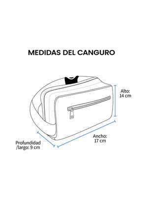 Canguro Swissbrand Tacoma-Negro