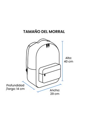 Morral Swissbrand Hanover-Negro/gris Camuflado