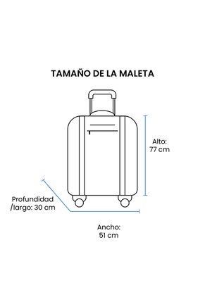 Maleta Swissbrand Marsella 28-Negro
