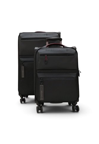 Set De 2 Maletas Swissbrand Vela-Negro SWISSBRAND