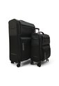 Set De 2 Maletas Swissbrand Vela-Negro de SWISSBRAND