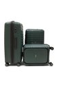 Set De 3 Maletas Swissbrand Askar 2.0-Verde Oscuro de SWISSBRAND