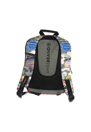 Mochila Berkeley Infantil Gris Swissbrand SB22BERI