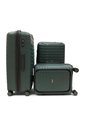 Set De 3 Maletas Swissbrand Askar 2.0-Verde Oscuro de SWISSBRAND