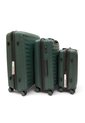 Set De 3 Maletas Swissbrand Askar 2.0-Verde Oscuro de SWISSBRAND