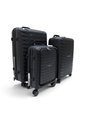 Set De 3 Maletas Swissbrand Askar 2.0-Negro de SWISSBRAND
