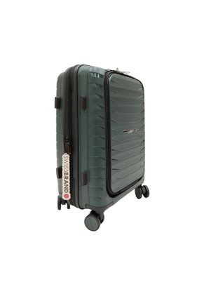 Maleta Swissbrand Askar 2.0 De 20"-Verde Oscuro