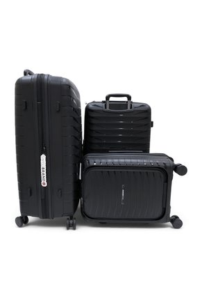 Set De 3 Maletas Swissbrand Askar 2.0-Negro