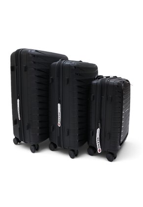 Set De 3 Maletas Swissbrand Askar 2.0-Negro