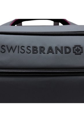 Maleta Swissbrand Vela De 28"-Gris Oscuro