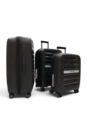 Set De 3 Maletas Swissbrand Marble-Negro