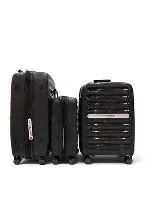 Set De 3 Maletas Swissbrand Marble-Negro