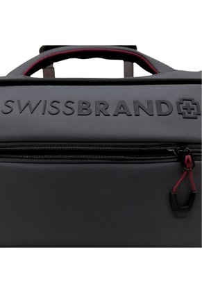 Maleta Swissbrand Vela De 20"-Gris Oscuro