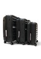 Set De 3 Maletas Swissbrand Marble-Negro de SWISSBRAND