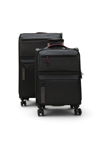 Set De 2 Maletas Swissbrand Vela-Negro SWISSBRAND