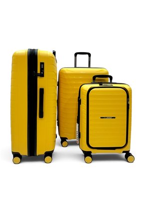 Set De 3 Maletas Swissbrand Askar 2.0-Amarillo