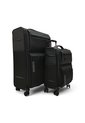 Set De 2 Maletas Swissbrand Vela-Negro de SWISSBRAND