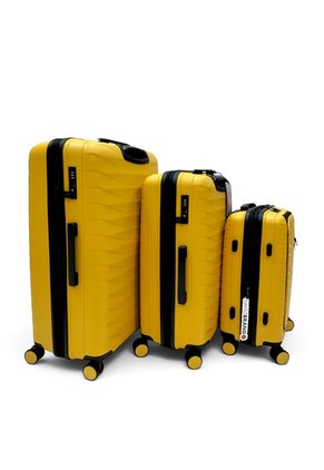Set De 3 Maletas Swissbrand Askar 2.0-Amarillo