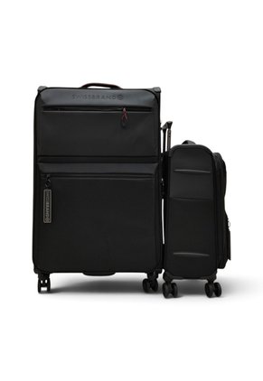Set De 2 Maletas Swissbrand Vela-Negro