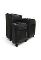 Set De 3 Maletas Swissbrand Aura-Negro de SWISSBRAND