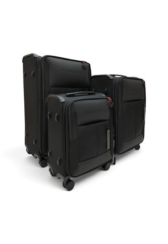 Set De 3 Maletas Swissbrand Aura-Negro SWISSBRAND