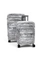 Set De 2 Maletas Swissbrand Marble-Gris de SWISSBRAND