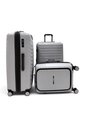 Set De 3 Maletas Swissbrand Askar 2.0-Gris Claro de SWISSBRAND