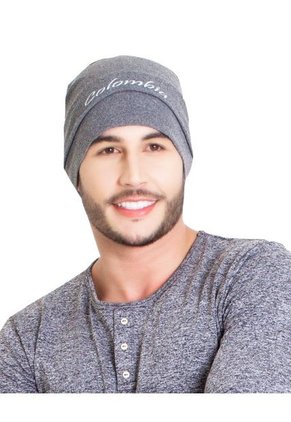 Gorro Colombia Gris Liso Tall