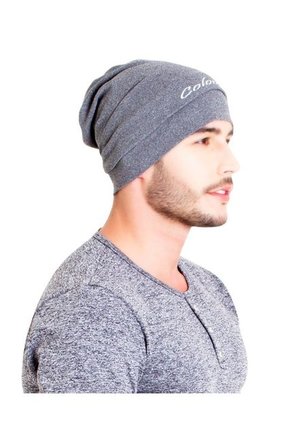 Gorro Colombia Gris Liso Tall