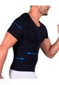 Camiseta Compresión Negra Para Hombre CHT de Tall