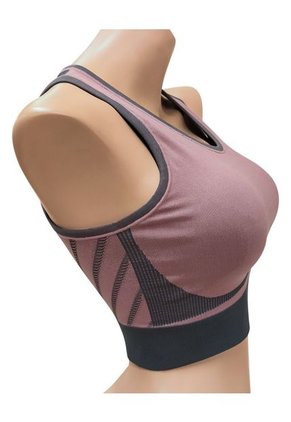 Top Deportivo Lola Gris-Rosado Tall Life