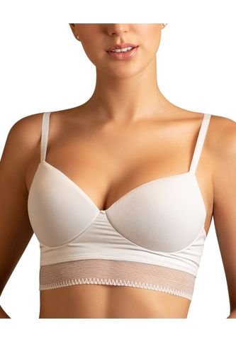Brassier Leticia Invisible Blanco Tall