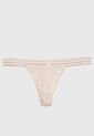 Trendy Brasilera con Elastico en Transparencia Tania Beige de Tania