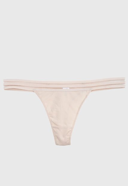 Trendy Brasilera con Elastico en Transparencia Tania Beige