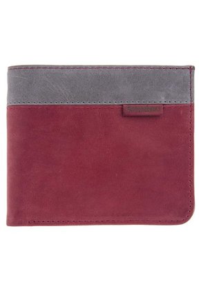 Billetera Rojo-Gris Tannino