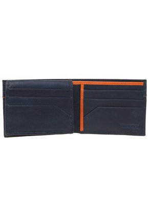 Billetera Azul-Naranja Tannino