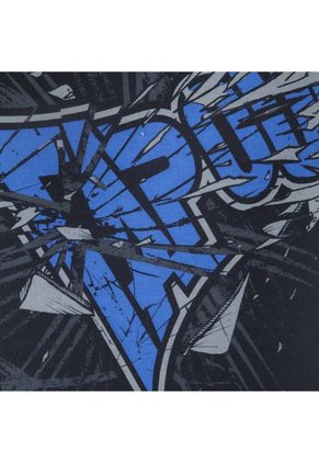 Camiseta Tapout  Negro-Azul